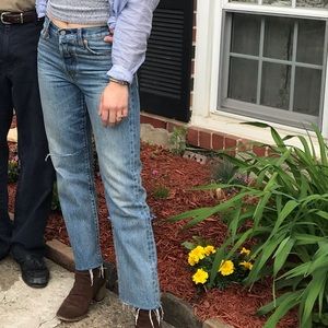 Levi’s high waisted wedgie fit jeans